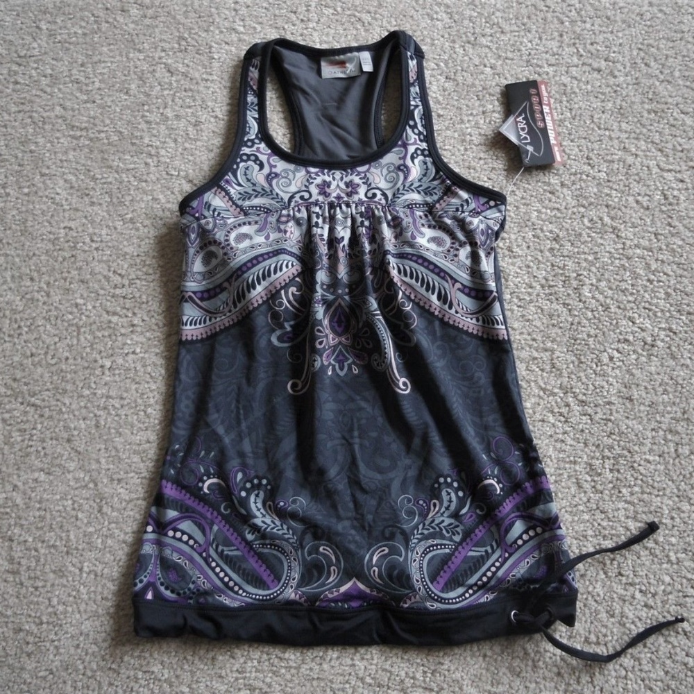 Athleta Printed Tinker Tank Top size XXS